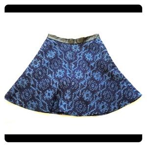 Tribal Tulip Hem Mini Skirt
